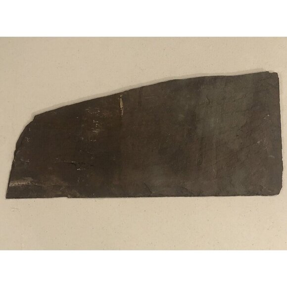 12"x6" Handcrafted Painted SLATE Silhouette Reeds Boat Hunters Original Art OOAK - Picture 4 of 4